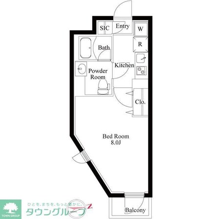 コンポジット野方の物件間取画像